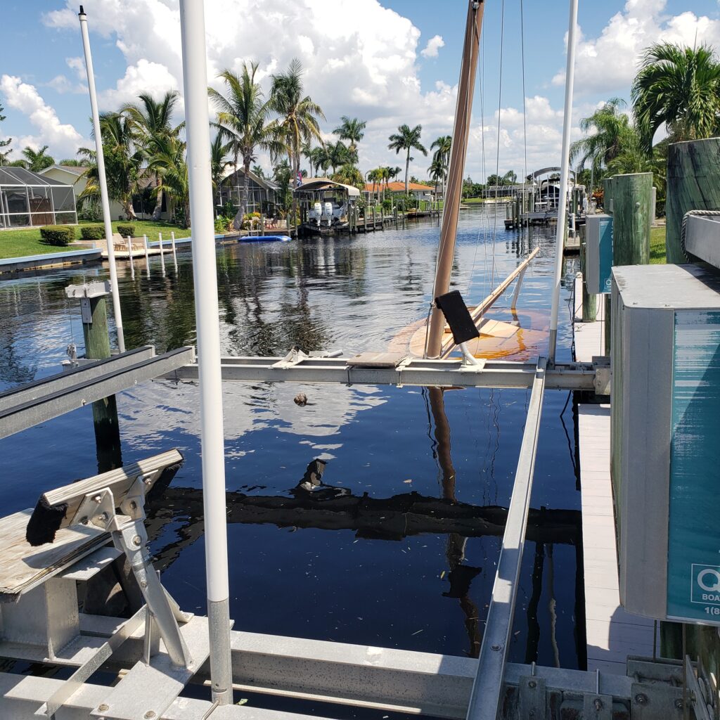 Sunken Sailboat Disposal
