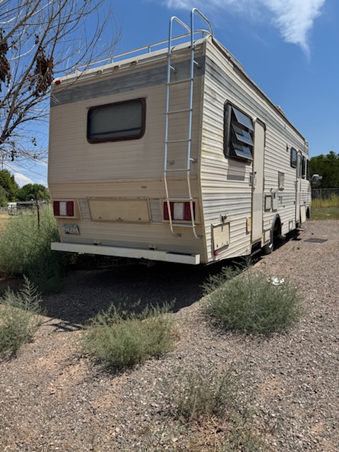 AZ Sedona Old RV Waste