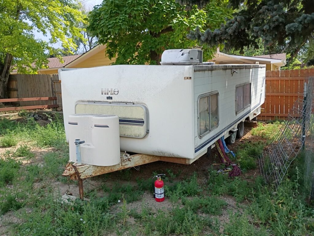 Junk RV Camper Removal