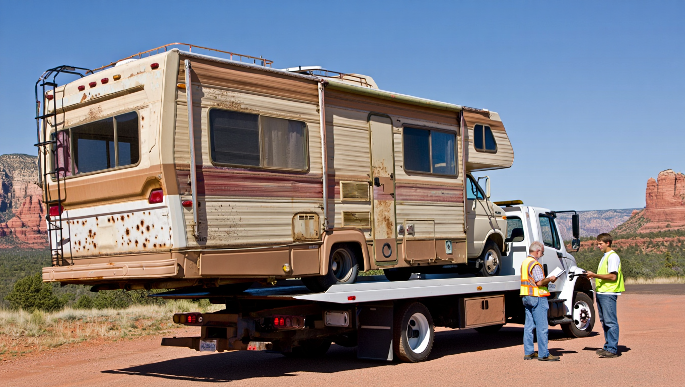 RV Removal in Sedona